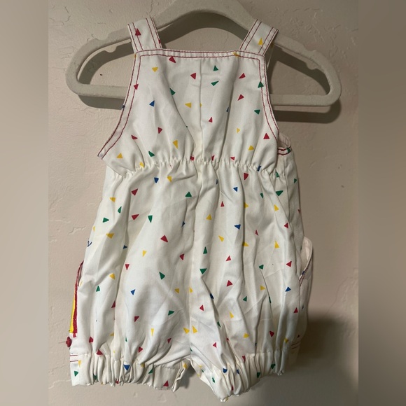 Vintage Baby Colorful Romper with embroidery details 
Size 12 months - Picture 8 of 10